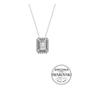 Swarovski SGTL20541RODAJ Gümüş Kolye