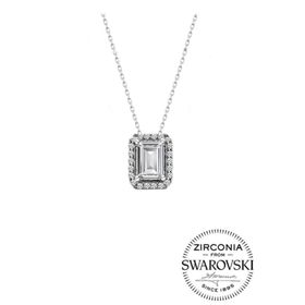 Swarovski SGTL20541RODAJ Gümüş Kolye