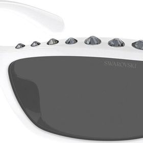Swarovski SK6009 102987 73 Beyaz Kadın Güneş Gözlüğü