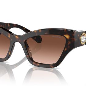 Swarovski SK6021 10023B 53 Kahverengi Kadın Güneş Gözlüğü