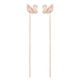 Swarovski Swan Küpe