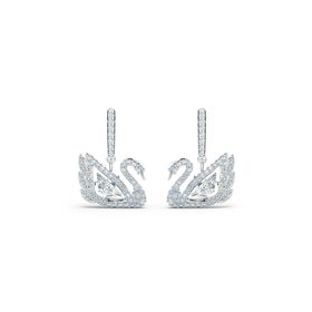 Swarovski Swan Küpe