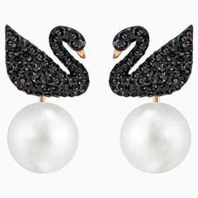 Swarovski Swan Küpe