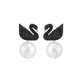 Swarovski Swan Küpe