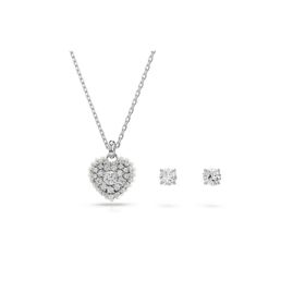 Swarovski SWR5684383 Kalpli Kadın Kolye ve Küpe Seti