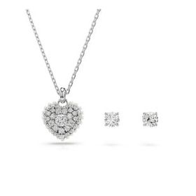 Swarovski SWR5684383 Kalpli Kadın Kolye ve Küpe Seti