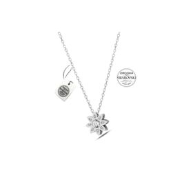Swarovski Taşlı 925 Ayar Gümüş Kolye