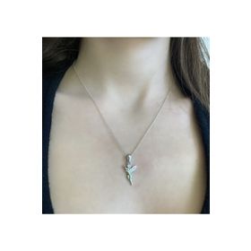 Swarovski Taşlı 925 Ayar Gümüş Kolye