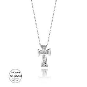 Swarovski Taşlı 925 Ayar Gümüş Kolye