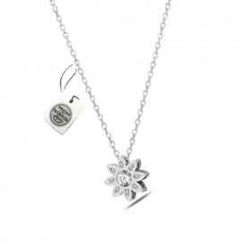 Swarovski Taşlı 925 Ayar Gümüş Kolye