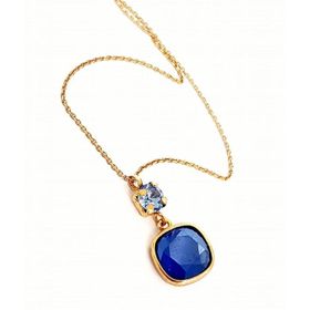 Swarovski Taşlı Gümüş Kolye