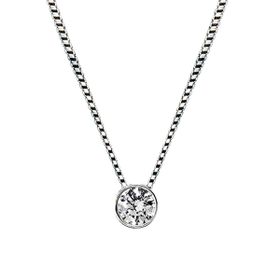 Swarovski Taşlı Gümüş Kolye
