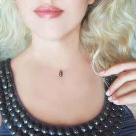 Swarovski Taşlı Hayalet Gümüş Kolye