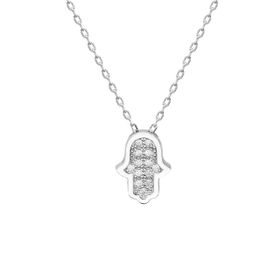 Swarovski Taşlı Minik Tek Taş 925 Ayar Gümüş Kolye