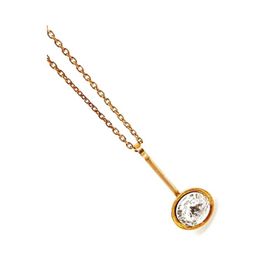 Swarovski Taşlı Trend Gümüş Kolye