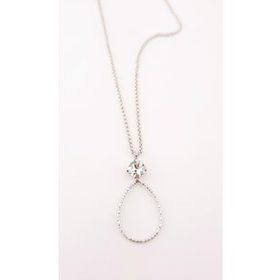 Swarovski Taşlı Trend Gümüş Kolye