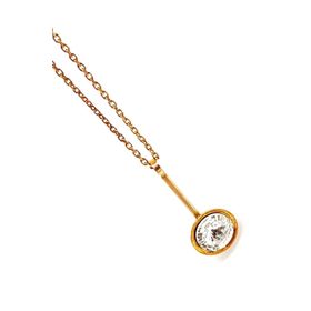 Swarovski Taşlı Trend Gümüş Kolye