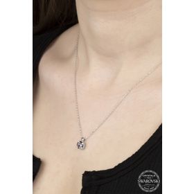 Swarovski Union Crystal Kadın Rivoli Gümüş Kolye