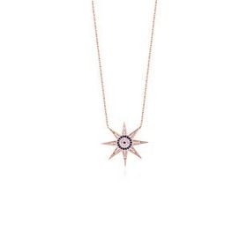 Swarovski Yıldız 925 Ayar Gümüş Kolye