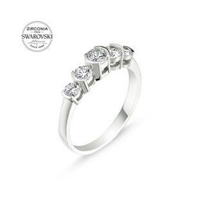 Swarovski Zirconia Taşlı Gümüş Kolye
