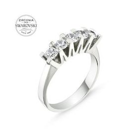 Swarovski Zirconia Taşlı Gümüş Kolye