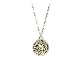 Swarovski Zirconia Tektaş Kalp Figürlü 925 Ayar Gümüş Kolye