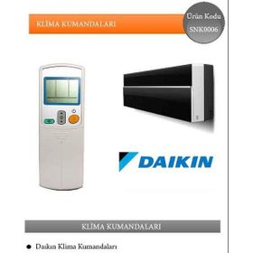 Swat Daiken Uyumlu Klima Kumandası