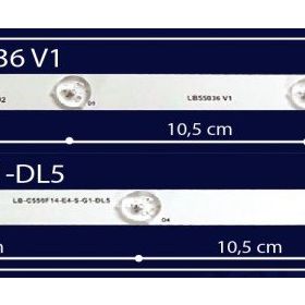 Swat LCD428 Sunny 55 inç TV Led Bar Takımı