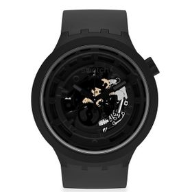 Swatch Big Bold Ceramic C-Black SB03B100 Kol Saati