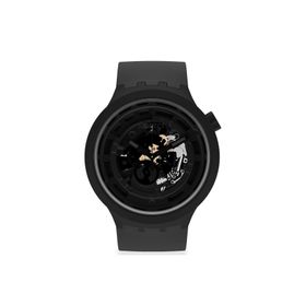 Swatch Big Bold Ceramic C-Black SB03B100 Kol Saati