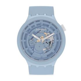 Swatch Bıg Bold Ceramıc C-Blue Sb03n100 Kol Saati
