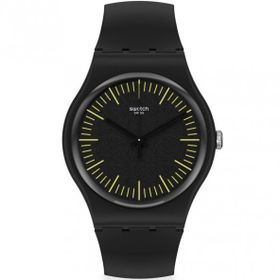 Swatch Blacknyellow Unisex Kol Saati