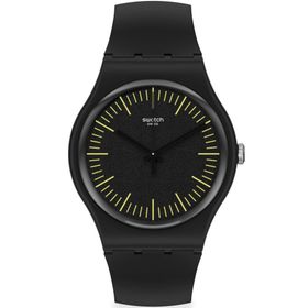 Swatch Blacknyellow Unisex Kol Saati