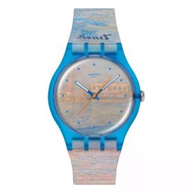 Swatch Monet's Palazzo Ducale SO29Z150 Unisex Kol Saati