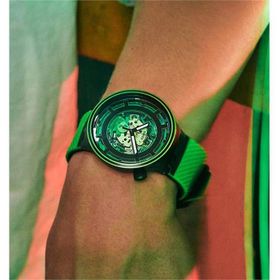 SWATCH SB01B125 Come In Peace! Unisex Kol Saati