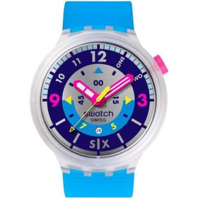Swatch SB01K400 Neon Hielo Erkek Kol Saati