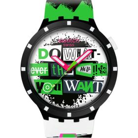Swatch SB03B701 Big Bold Lash Out Erkek Kol Saati