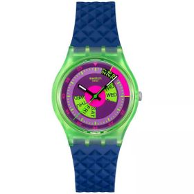 Swatch SO28G704 Neon Skychart Kadın Kol Saati