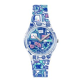 Swatch SO28Z702 Bao Ho B-Bot Unisex Kol Saati
