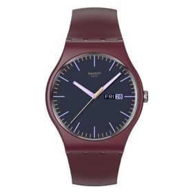 Swatch SO29R707 Bordo Erkek Kol Saati