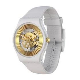 Swatch SO29W107 Golden Rings White Kol Saati
