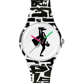 Swatch SO29Z147 Grotesk Freeze Time Unisex Kol Saati