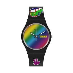 Swatch SO31B101 Go With the Bow Unisex Kol Saati