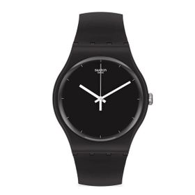 Swatch SO32B106 Think Time Black Erkek Kol Saati
