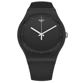 SWATCH SO32B106 Tıme Black Eekek Kol Saati