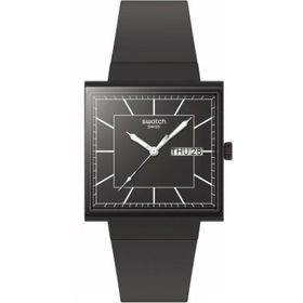 Swatch SO34B701 Siyah Kadın Kol Saati