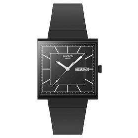 Swatch SO34B701 Siyah Kadın Kol Saati