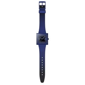 Swatch SO34N700 Squarely Blacklight Kol Saati