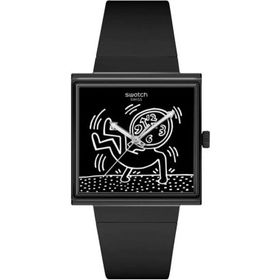 Swatch SO34Z103 Unisex Kol Saati