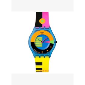 Swatch SS08S101 Neon Flumotions Kadın Kol Saati